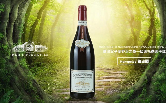 莫漢父子圣喬治之夜一級(jí)園托勒?qǐng)@干紅葡萄酒